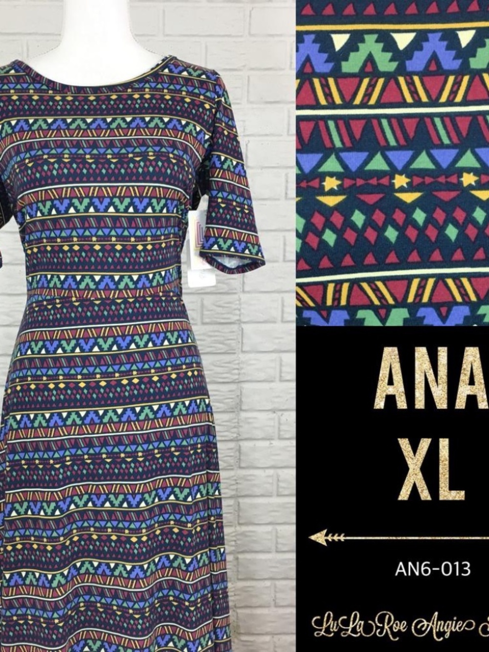 LuLaRoe Ana Maxi Dress